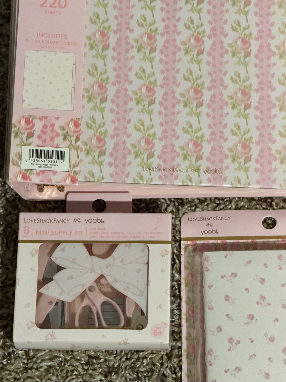 Love Shack Fancy Yoobi School supply bundle - Picture 5 of 15